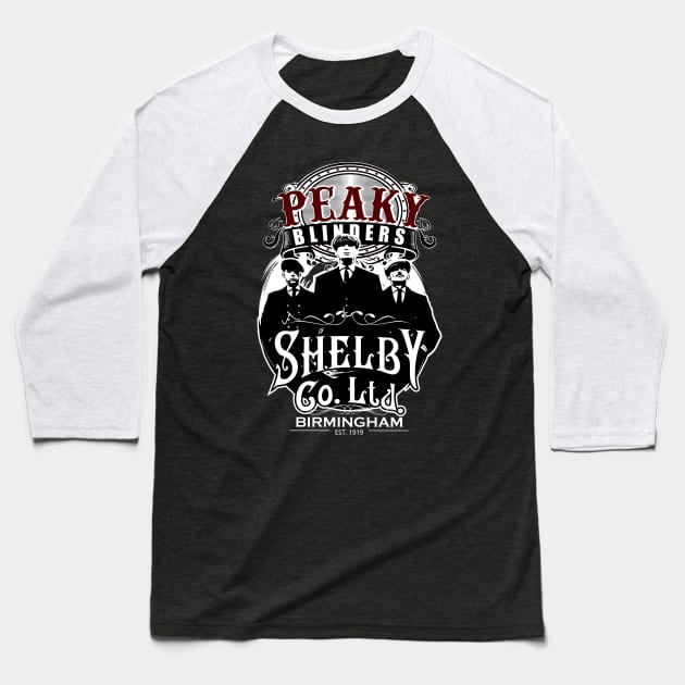 Peaky Blinders Baseball T-Shirt by sisidsi